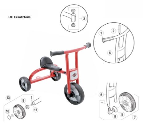 Ersatzteile Jaalinus Pushbike (7400650)