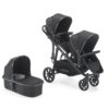 BabyTrold Nuuk Schwarz mit Babywanne (Artikel 18-90S)